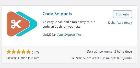 Woocommerce Kapıda Ödeme Ayarları 2 CODE snipet